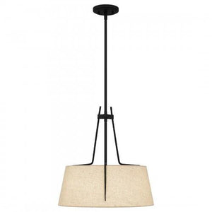 Quoizel LOA2818MBK Leona Pendant 3 lights matte black Pendant