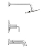 Pfister Polished Chrome 1-handle Tub & Shower Trim