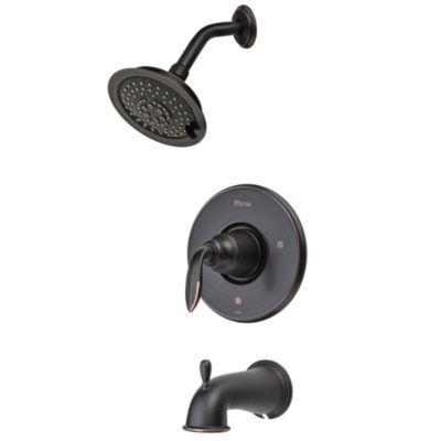 Pfister Tuscan Bronze Avalon 1-handle Tub & Shower, Trim Only LG89-8CBY