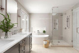 Rhen Widespread Lavatory Faucet in Polished Chrome