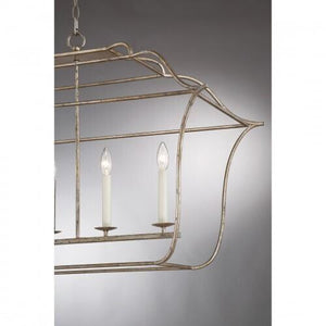Quoizel GLY648CS Gallery Island light century silver leaf Island Light