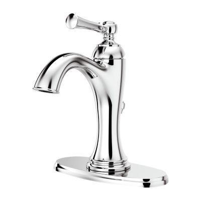 Pfister Polished Chrome Tisbury Single Control Bath Faucet LG42-TB0C