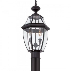 Quoizel NY9042K Newbury Outdoor post myst blck 2l Outdoor Lantern