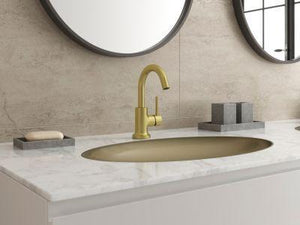 Pfister Brushed Gold Single Control Bathroom Faucet LG42-TNT2BG