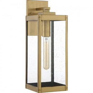Quoizel WVR8406A Westover Outdoor wall 1 light antique brass Outdoor Lantern