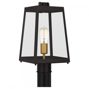Quoizel AMBL9008WT Amberly Grove Outdoor post 1 light western bronze Outdoor