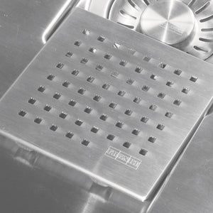 FRANKE PKXCVR Square Stainless Steel Replacement Drain Cover In Stainless Steel