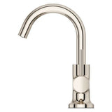 Tenet Single Control 4" Centerset Bathroom Faucet in Polished Nickel
