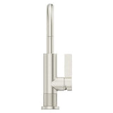 Montay 1-Handle Bar/Prep Kitchen Faucet in Stainless Steel