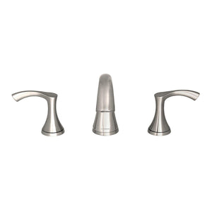 Gerber D304222 Chrome Antioch Two Handle Widespread Lavatory Faucet