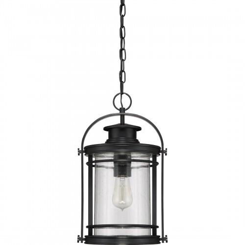 Quoizel BKR1510K Booker Mini pendant 1 light mystic black Mini Pendant