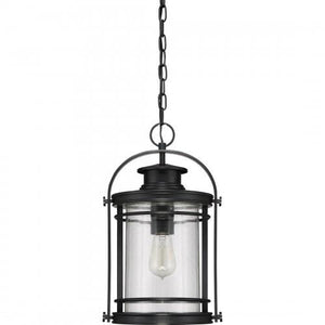 Quoizel BKR1510K Booker Mini pendant 1 light mystic black Mini Pendant