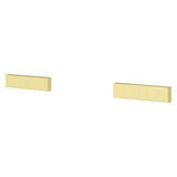 Verve T Handle Kit for Widespread and Roman Tub in Brushed Gold