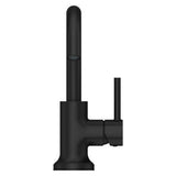 Tenet Single Control 4" Centerset Bathroom Faucet in Matte Black