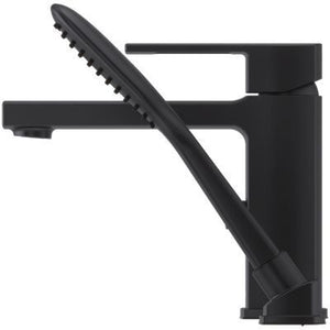 Black Deckard Single Control 1-hole Roman Tub and Handshower, Trim ... RT6-2DAB