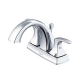 Gerber D307018 Chrome Vaughn Two Handle Centerset Lavatory Faucet