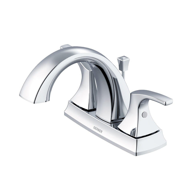 Gerber D307018 Chrome Vaughn Two Handle Centerset Lavatory Faucet