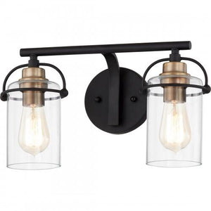 Quoizel EMR8602MBK Emerson Bath 2 light matte black Bath