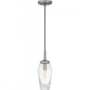 Quoizel QPP6190AN Quoizel Piccolo Pendant Mini pendant 1 light antique nickel. Mini Pendant