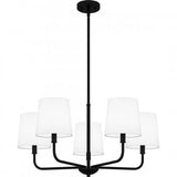 Quoizel GGR5028MBK Gallagher Chandelier 5 lights matte black Chandelier