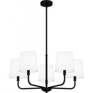 Quoizel GGR5028MBK Gallagher Chandelier 5 lights matte black Chandelier