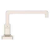 Verve 2-Handle Deck Mounted Roman Tub Trim without Handles in Polished Nickel