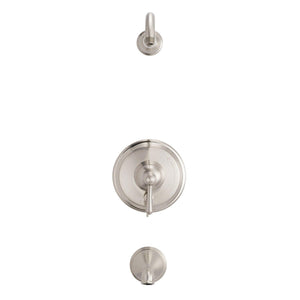 Gerber D502157LSBNTC Brushed Nickel Opulence Tub & Shower Trim Kit, Without Showerhead