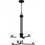 Quoizel QCH5577MBK Quoizel Chandelier Chandelier 6 lights matte black Chandelier