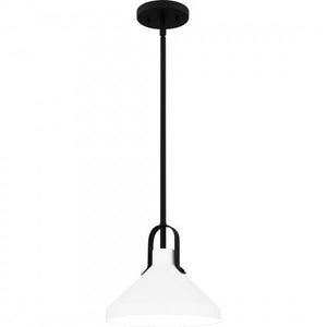Quoizel BIK1510MBK Brink Mid pendant 1 light matte black Mini Pendant