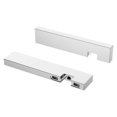 Pfister Polished Chrome Lever Handle Kit for Wall Mounted Tub Filler HHL-LG63-VRVLC