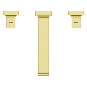 Brushed Gold 2-handle 8" Widespread Wall Mount Bathroom Faucet WITH... LG49-VRV3BG
