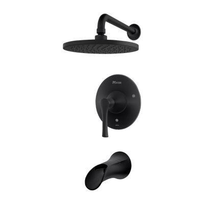 Pfister Matte Black 1-handle Tub & Shower Trim