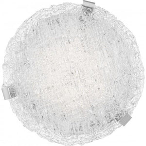 Quoizel PCWR1615C Winter Led 15"d semi flush plsh chrm Flush Mount