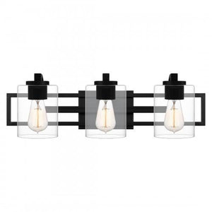 Quoizel LANS8624MBK Lansdowne Bath 3 lights matte black Bath
