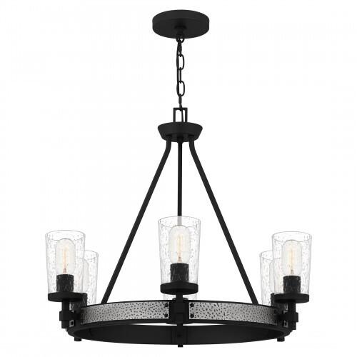 Quoizel ALP5026EK Alpine Chandelier 6 lights earth black Chandelier