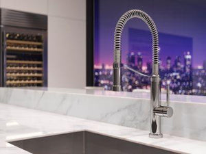 Pfister Polished Chrome Culinary Kitchen Faucet GT529-BRUC