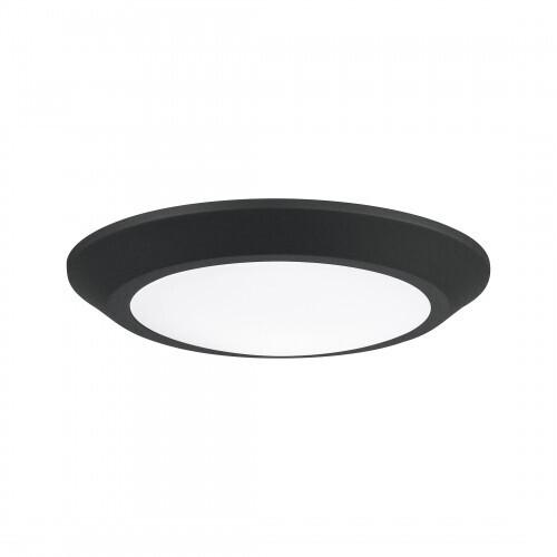 Quoizel VRG1608EK Verge Flush mount led light earth black Flush Mount