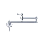 Gerber D205057SS Stainless Steel Opulence Wall Mount Pot Filler