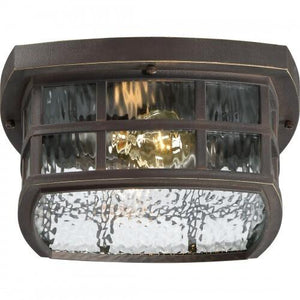 Quoizel SNN1612PN Stonington Outdoor flushmount palladian bronze Outdoor Lantern