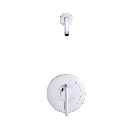Gerber D510558LSTC Chrome Parma Shower-only Trim Kit, Without Showerhead