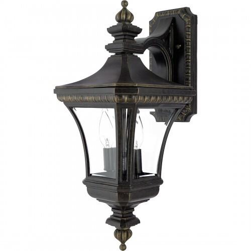 Quoizel DE8976IB Devon Outdoor wall impr brnz 3l Outdoor Lantern