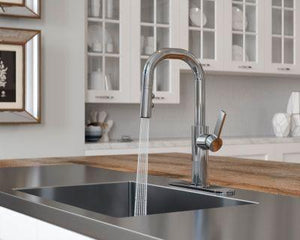 Pfister Polished Chrome 1-handle Pull-down Bar/prep Kitchen Faucet GT572-MTC