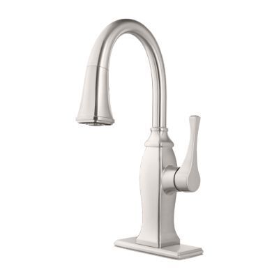 Stainless Steel Briarsfield 1-handle Pull Down Bar and Prep Faucet GT572-BFS