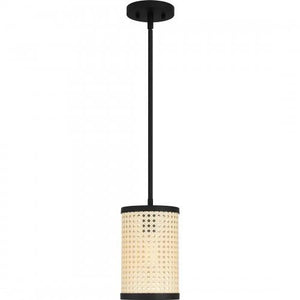 Quoizel SYA1506MBK Syrah Mini pendant 1 light matte black Mini Pendant