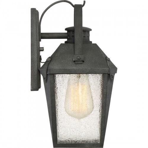 Quoizel CRG8406MB Carriage Outdoor wall mottled black Outdoor Lantern