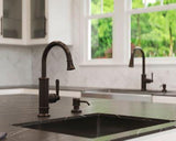 Port Haven 1-Handle Bar/Prep Kitchen Faucet in Tuscan Bronze