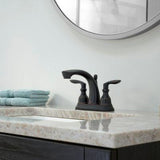 Avalon 2-Handle 4" Centerset Bathroom Faucet in Tuscan Bronze