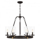 Quoizel LSB5026OZ Lisbon Chandelier 6 lights old bronze Chandelier