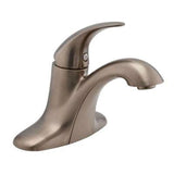 Serrano Single Control 4" Centerset Bathroom Faucet in Brushed Nickel