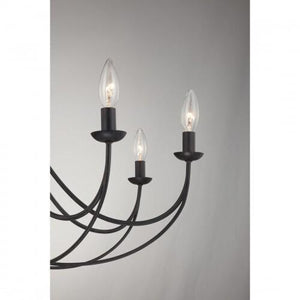 Quoizel MRN5008IB Mirren Chandelier imperial bronze 8lt Chandelier